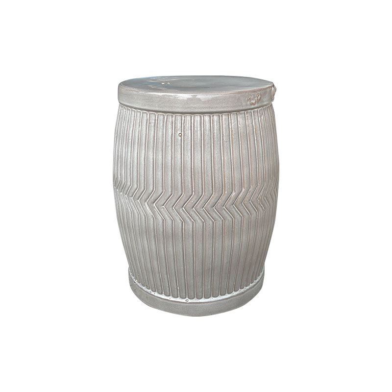 4138 Đôn Trống Sọc Xám 38x38x48 Loại 2